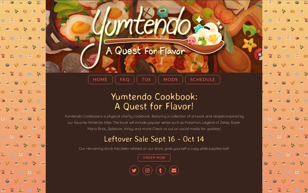 Yumtendo Cookbook